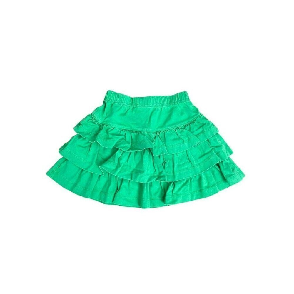 Hanna Andersson Green Tiered Skirt - Picture 2 of 3